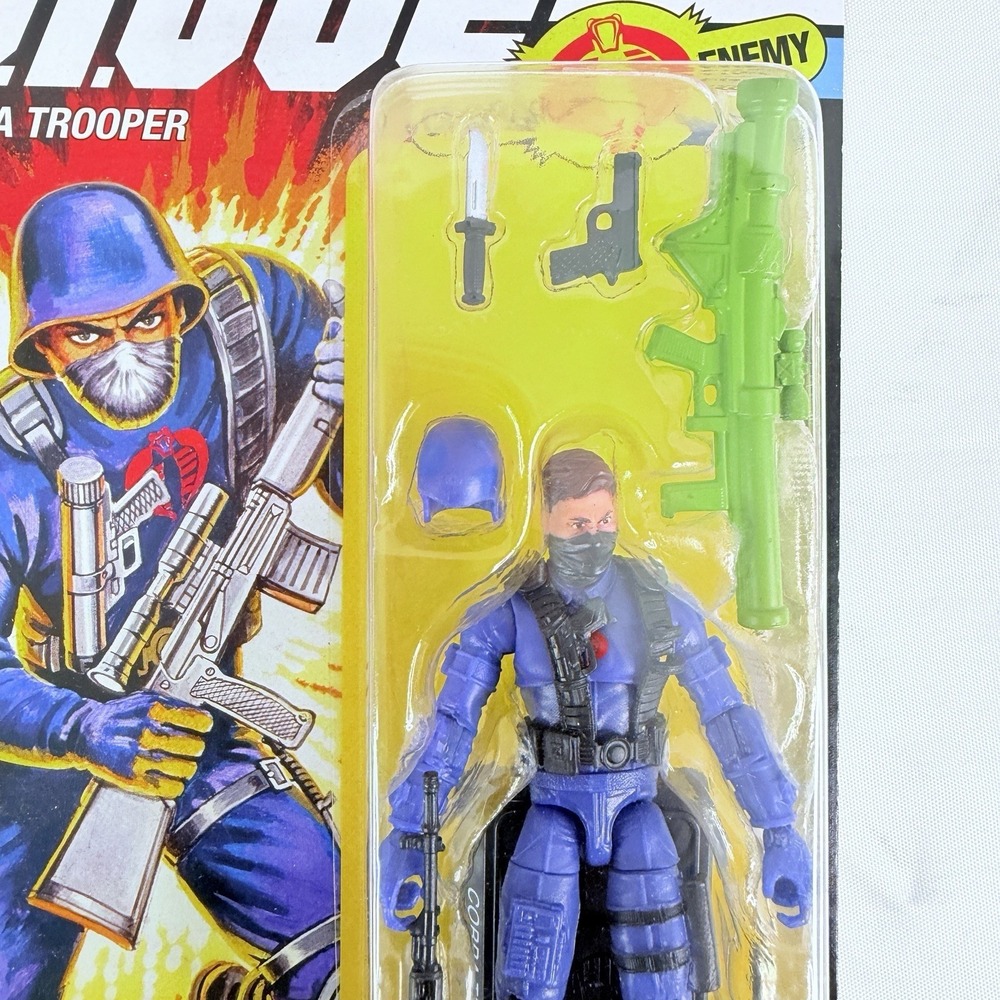 G.I. Joe Retro Cobra Trooper Cobra Enemy 3.75 Inch Exclusive Action Figure - Picture 2 of 4